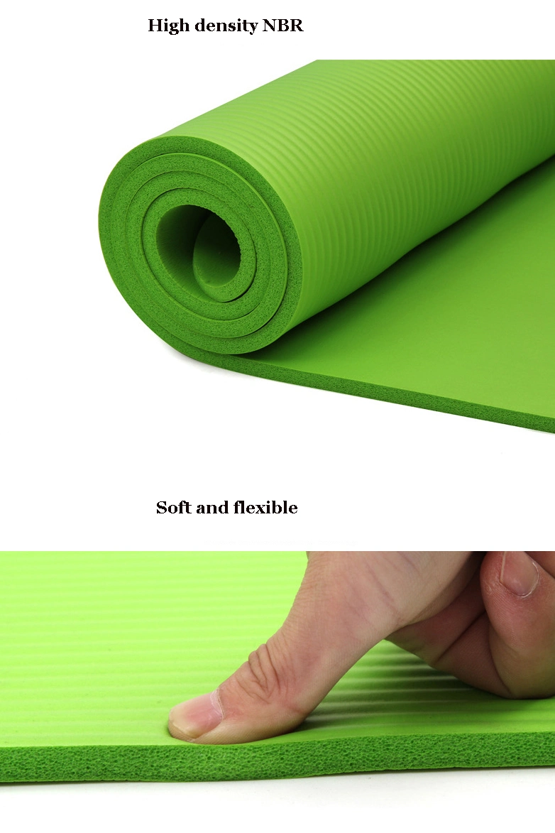 15mm High Density Comfortable and Healthy NBR Yoga Mat