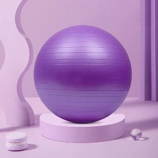 Fitness-Zubehör, Heim-Fitnessstudio, Anti-Burst-PVC-Yoga-Ball