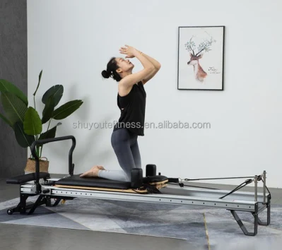 Shuyou Te Kommerzielle Fitness-Workout-Ausrüstung, Yoga-Ausrüstung, Aluminiumlegierung, Pilates-Reformer, Pilates-Bett