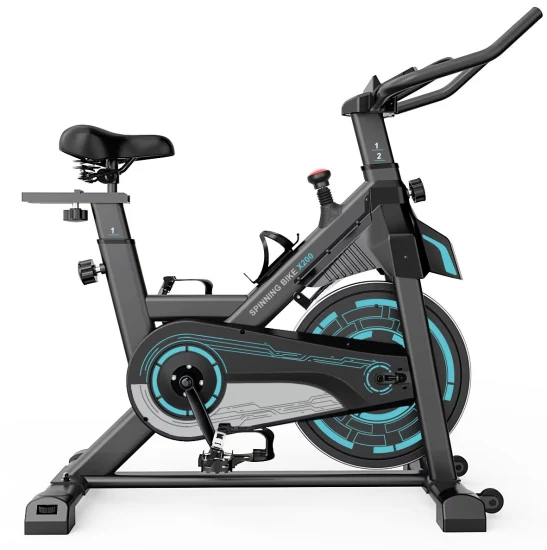 Schlankes Spinning-Fahrrad für Zuhause, Fitnessstudio, Büro