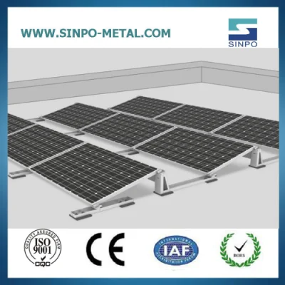 Feuerverzinkter C-Kanal-Solardach-Montageschiene-Flachdach-Solarpanel-Ständer