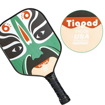 Indoor-Outdoor-Sporthersteller liefern Carbonfaser 3K 12K Pickleball Paddle Tennisschläger Tennisschläger Von den USA zugelassenes Pickleball-Sport-Cardio-Training