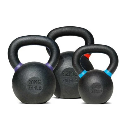 Hochwertige, pulverbeschichtete Kettlebell-Hanteln für Crossfit